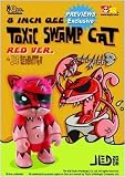 Joe Ledbetter's Toxic Swamp Cat Previews Exclusive Red 8-Inch Qee Vinyl Figure