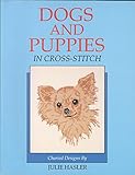 Dogs and puppies in cross stitch