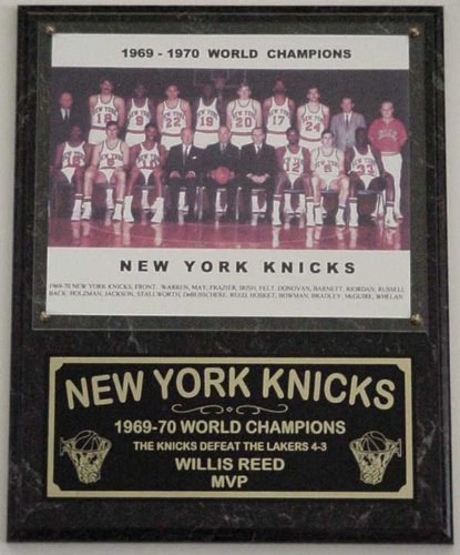 1969-70 NEW YORK KNICKS NBA CHAMPS PHOTO PLAQUE