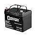 Mighty Max Battery ML35-12 - 12V 35AH U1 Wheelchair Battery Replaces 33ah Werker WKDC12-33J