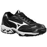 Mizuno Men's Speed Trainer Cleat,Black/White,8 M