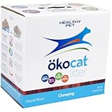 &ouml;kocat Natural Wood Cat Litter, 12-Pound, Clumping