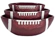 Boston Warehouse Touchdown Serving Bowl Set, Set of 3