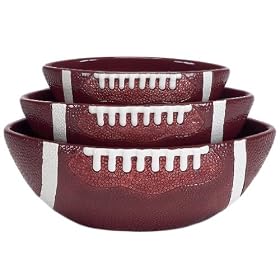 Touchdown Serving Bowl Set