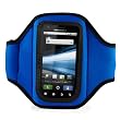 Elegant OEM VG Brand (Blue) Armband with Sweat Resistant lining for LG Thrill 4G Android Phone + Live * Laugh * Love Vangoddy Wrist Band!!!