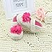 DZT1968® Baby Girl Knit Soft Sole Shoes Prewalker Socks Sneakers With Flower (0~6 Months)