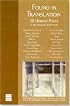 Found in Translation: Modern Hebrew Poets (Bilingual Edition)