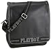 Playboy PA3065-BLK f9, Herren Umhngetasche, schwarz( Black), 32x9x38 cm