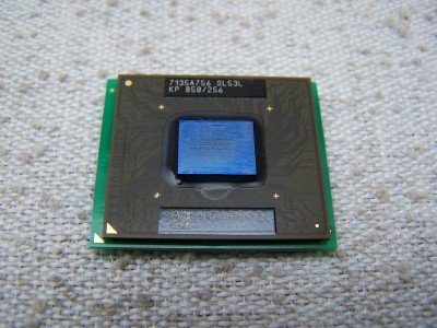 Intel Pentium III Mobile Processor at 850.00 MHz Processor