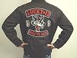 Lucky 13 Born to Lose Big Bad Wolf Tattoo Black Lined Chino Jacket - Bad Boy Biker, Car Club, Punk Chino Jacket - Fully Lined