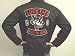 Sporting Goods : Lucky 13 Born to Lose Big Bad Wolf Tattoo Black Lined Chino Jacket - Bad Boy Biker, Car Club, Punk Chino Jacket - Fully Lined