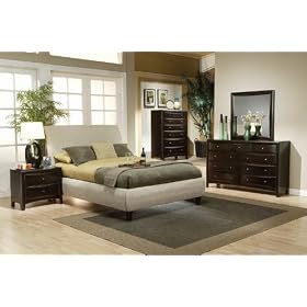 Contemporary Queen Size Bed Frame