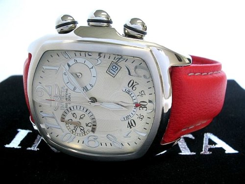 Invicta Dragon Grand Lupah Mens Red Lorica Strap Chronograph Watch 2096, Invicta Watches, Mens Watches,Mens Invicta Watches