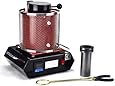 2 KG Kilogram Digital Gold Melting Furnace 110V Casting Refining Assaying Precious Metals Melt Silver Copper Tin Aluminum 2102 F