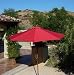 Replacement Umbrella Canopy for 9ft 8 Ribs, Red (CANOPY ONLY)