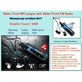 Nu Dolphin Touch Waterproof 4 GB MP3 Player with FM Radio