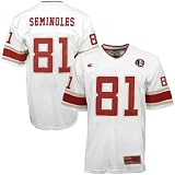 Florida State Seminoles (FSU) #81 White All Time Jersey