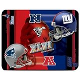 NFL New England Patriots vs New York Giants 2011 Super Bowl XLVI Mouse Pad