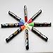 Sevencolor® New Arrival 6mm Non Toxic Liquid Chalk Marker Dry & Wet Erase Paint Pen with Fine Tip 8 Colors/Box