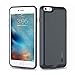 iPhone 6/6S Battery Case- Gomeir Ultra Slim Charging Case High-Capacity 2,000mAh Battery for iPhone 6/6S (Build-in Magnetic Works with Magnetic Car Phone Mount Holder)