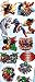 Marvel Heroes Tattoos - Set of 10 Tats