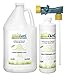BioTurf BioS+ Artificial Turf Grass Concentrate Enzyme Cleaner and Pet Odor Eliminator Value Pack - Removes Odors and Bacteria - Organic, Non-Toxic, Eco-Friendly (1 Gallon, 32 oz Bottle and BioSiphon