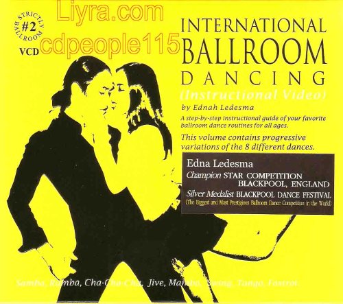 International Ballroom Dancing - Instructional Video CD #2 - Edna Ledesma