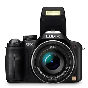 Panasonic Lumix DMC-FZ40 14.1 MP Digital Camera with 24x Optical Image Stabilized Zoom and 3.0-Inch LCD (Black)