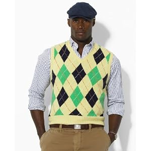 Polo Ralph Lauren Vest, Big and Tall Argyle Sweater Vest