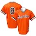 Baltimore Orioles 1988 Mitchell & Ness Authentic Orange Mesh Batting Practice Jersey - Cal Ripken Jr