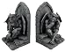 Gothic Gargoyle Stone Finish Book Ends Bookends