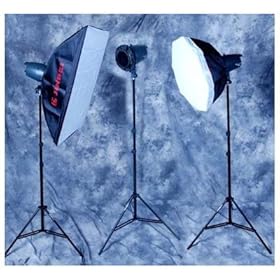 DMKFoto 540ws Studio Monolight Portrait Kit 3 Light Set