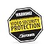Defender SP101-SGN Durable Aluminum Security Yard Sign with Reflective Paint and UV Fade Protection (Black)