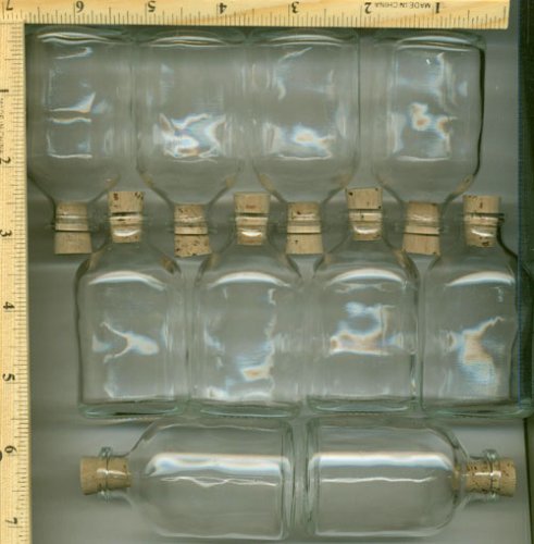 Cover image : BOTTLE, GLASS, CLEAR, NEW, STORAGE BOTTLES, SMALL, MINI, 2.75