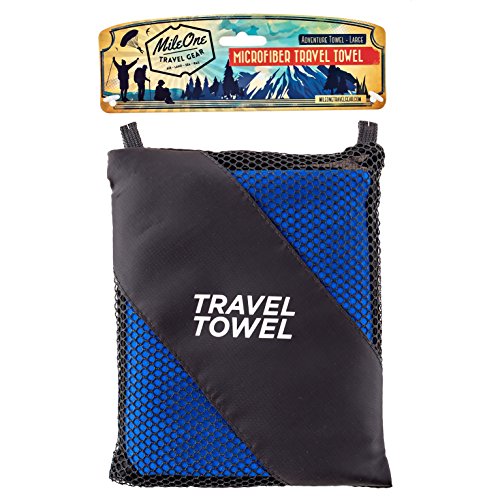 Travel Towel - Ultra Lightweight Quick-dry Microfiber Material - Super Absorbent - the best Quality Multitask Fast-dry Towel. Use it for Hiking, Camping, and Sports - Take it to the Beach, Gym, or Yoga Class - Convenient large size - 1 Year Guarantee!