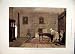 1889 Sepia Print Haunted Chamber Man Nightclothes