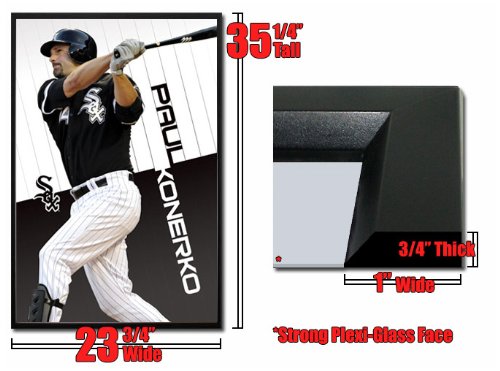Framed Chicago White Sox Konerko 11 Poster MLB Baseball 1382