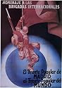 Homenaje A Las Brigadas Internacionales Vintage Spanish Civil War Military Propaganda Poster