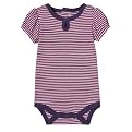 DwellStudio&reg; for Target&reg; Infant Girls' Short Sleeve Keyhole Bodysuit- Pink Stripe