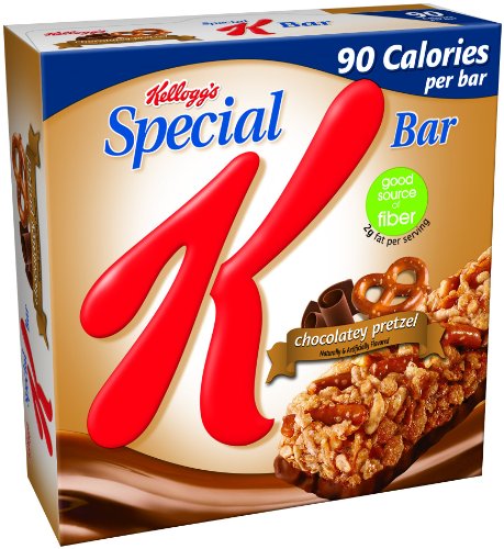 Special K Bars, Chocolatey Pretzel, 6-Count Bars Net Wt 4.6 Oz