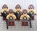 Lego Star Wars Mini Figure - Naboo Fighter Pilot 5-pack Army Builder (Approximately 45mm / 1.8 Inches Tall)