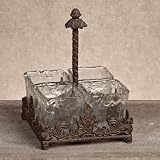 Glass Flatware Caddy