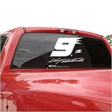 Kasey Kahne 18x18 White Logo Decal