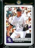 2007 Fleer Baseball # 231 Aaron Cook - Rockies - MLB Trading Card