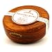 Kitchen & Housewares : D.R. Harris Almond Shaving Soap with Mahogany Bowl 100g