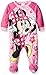 Disney Baby Girls' Minnie Mouse Footed Blanket Sleeper