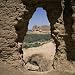 6th Century AD Kiz Kala and Igit Kala Fortresses in Old Merv, Turkmenia, Central Asia...