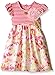 Marmellata Girls' Stripes and Flowers Dress