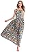 Dilanni Women Summer Print Beach Dress Plus Size Long Casual Bohemian Dresses