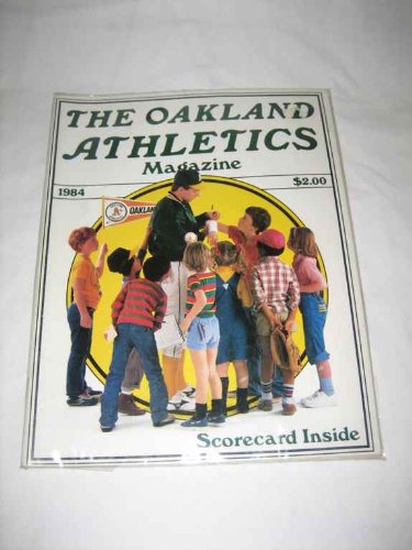 Oakland Athletics Magazine 1984 Joe Morgan Steve Boros Outfield George Henderson